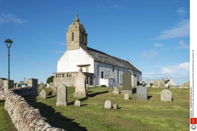 The Tarbat Discovery Centre at Portmahomack, Scotland which sits on the site of an old medieval church, where the clansman and his family were buried. PIC: Shutterstock.