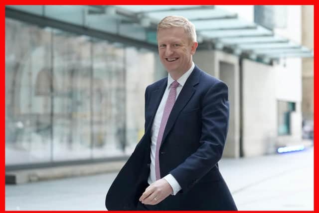 PABest
Deputy prime minister Oliver Dowden arrives at BBC Broadcasting House in London, to appear on the BBC One current affairs programme, Sunday with Laura Kuenssberg. Picture date: Sunday December 17, 2023. PA Photo. See PA story POLITICS Migrants. Photo credit should read: Stefan Rousseau/PA Wire