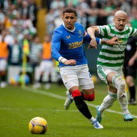 Celtic and Rangers clash at Celtic Park this lunchtime.