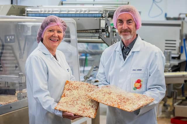 Victor Pizza founders Anne-Marie and Paul Cairney. Picture: Chris Watt Photography