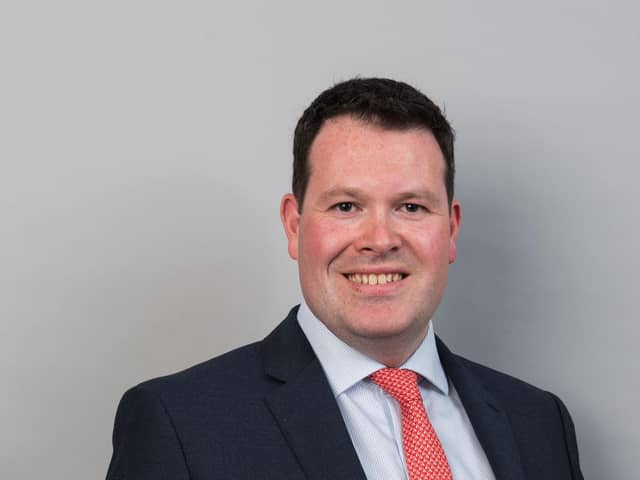 Among the appointments at Forth Ports, Ross McKissock has been appointed as director of unitised, responsible for integrating the commercial team on unitised container and trailer cargo across the group and growing volume. Picture: Todd-White Art Photography