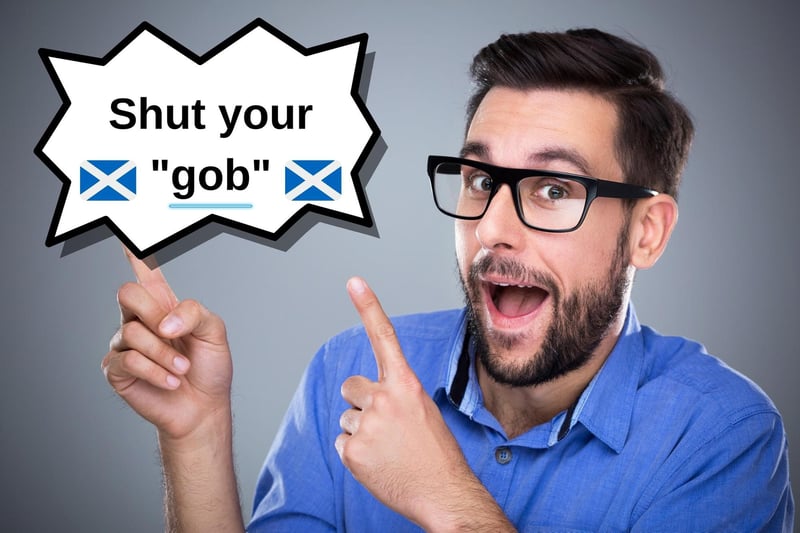 Ever told someone to shut their 'gob' because they overestimated their gift of the 'gab'? This reportedly comes from "gob" which in Gaelic means "beak", so if you said "shut your gob, hen" then it checks out etymologically.