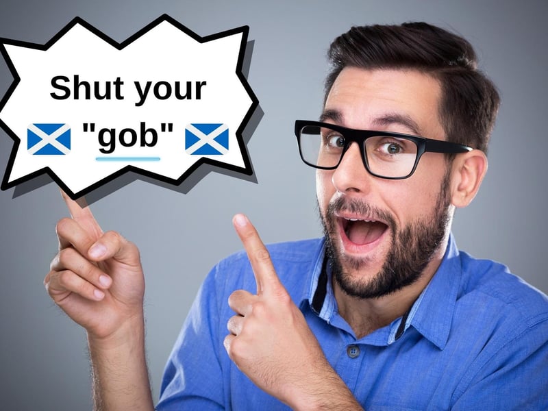 Ever told someone to shut their 'gob' because they overestimated their gift of the 'gab'? This reportedly comes from "gob" which in Gaelic means "beak", so if you said "shut your gob, hen" then it checks out etymologically.