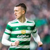 Celtic's David Turnbull has created more goals per 90 minutes than any other player in the Scottish Premiership.  (Photo by Ewan Bootman / SNS Group)