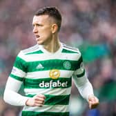 Celtic's David Turnbull has created more goals per 90 minutes than any other player in the Scottish Premiership.  (Photo by Ewan Bootman / SNS Group)