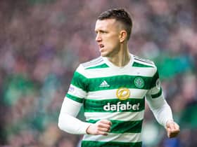 Celtic's David Turnbull has created more goals per 90 minutes than any other player in the Scottish Premiership.  (Photo by Ewan Bootman / SNS Group)