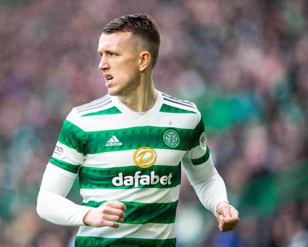 Celtic's David Turnbull has created more goals per 90 minutes than any other player in the Scottish Premiership.  (Photo by Ewan Bootman / SNS Group)