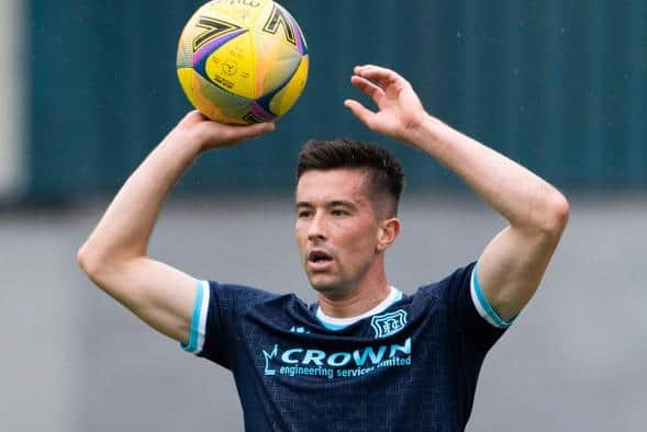 Dundee's Cammy Kerr in action at Dens Park. (Photo by Paul Devlin / SNS Group)