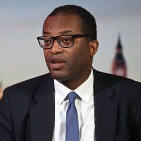 Britain's Business Secretary Kwasi Kwarteng