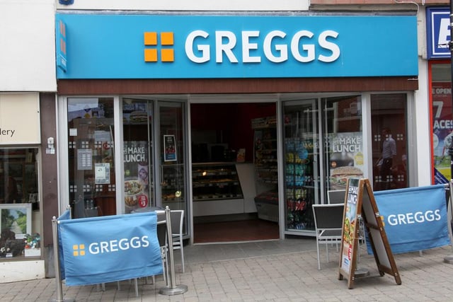 The bakery chain had the third highest spend in Scotland over the last 12 months.
