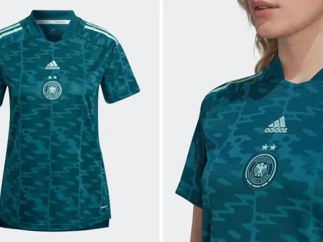 A classic deep turquoise number from the Germany side mean they take our title as the best kit at Euro 2020 - as they so often do when it comes to kit design. A throwback with a modern twist, this is a real 10/10.