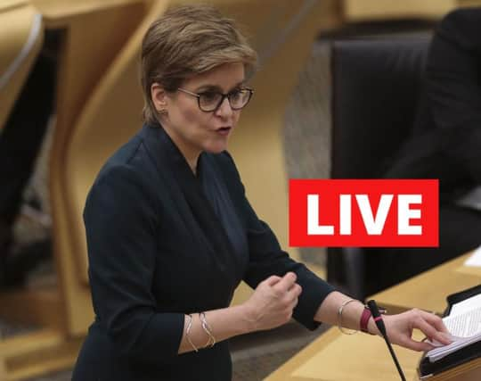 Nicola Sturgeon will face MSPs in FMQs