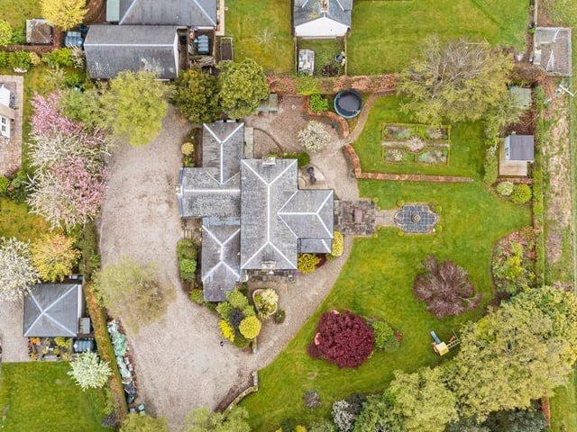 Bird's eye view.