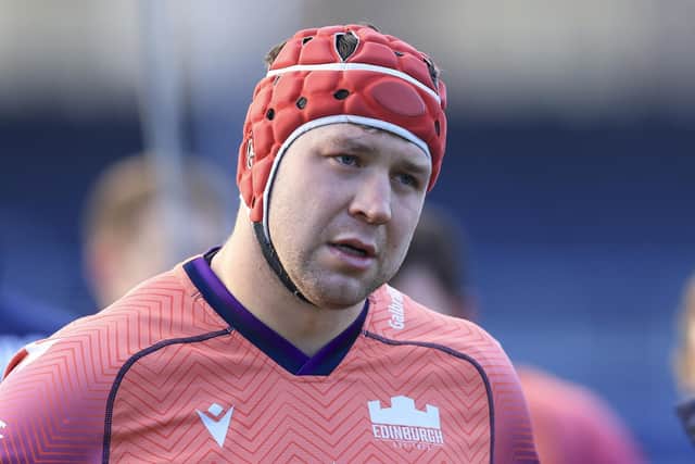 Grant Gilchrist has signed a contract extension with Edinburgh Rugby which will tie him to the club until at least June 2025. (Photo by Ewan Bootman / SNS Group)