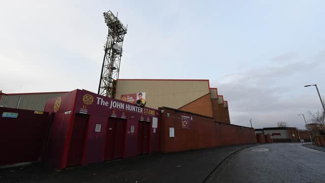 Fir Park before a Scottish Premiership match between Motherwell and Rangers on January 17, 2021 (Photo by Craig Foy / SNS Group)