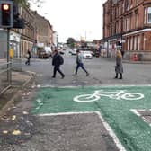 How the re-painted junction might look. Visualisation: Gavin Munro/The Scotsman