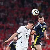 Rangers target Kenny McLean in action for Scotland against Switzerland at Euro 2024. (Photo by JAVIER SORIANO/AFP via Getty Images)