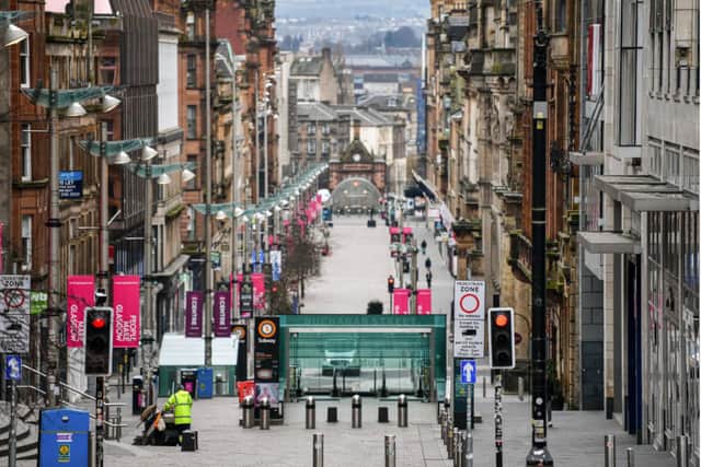 Early estimates show up to 100,000 jobs could be lost across the Glasgow city region as a result of the coronavirus pandemic.