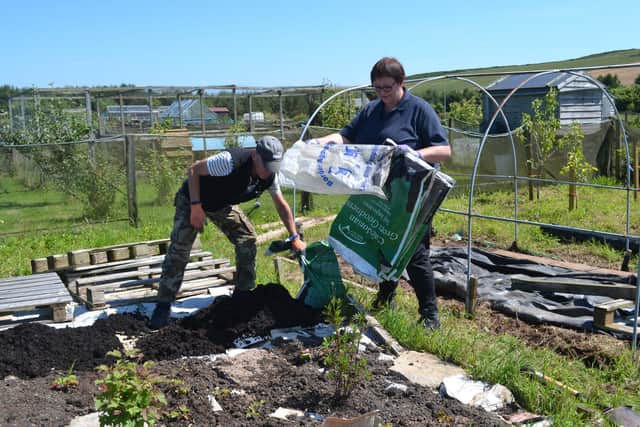 The Abundant Borders charity was set up in 2016 and has been turning unused chunks of unused land into fertile food gardens for the benefit of local communities