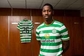 Osaze Urhoghide turned down English Premier League clubs to join Celtic. (Photo by Craig Foy / SNS Group)