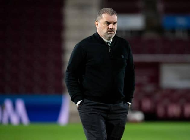 Celtic manager Ange Postecoglou. (Photo by Ross Parker / SNS Group)