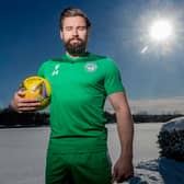 Defender Darren McGregor is enjoying being back in the Hibs starting line-up. Photo by Mark Scates / SNS Group