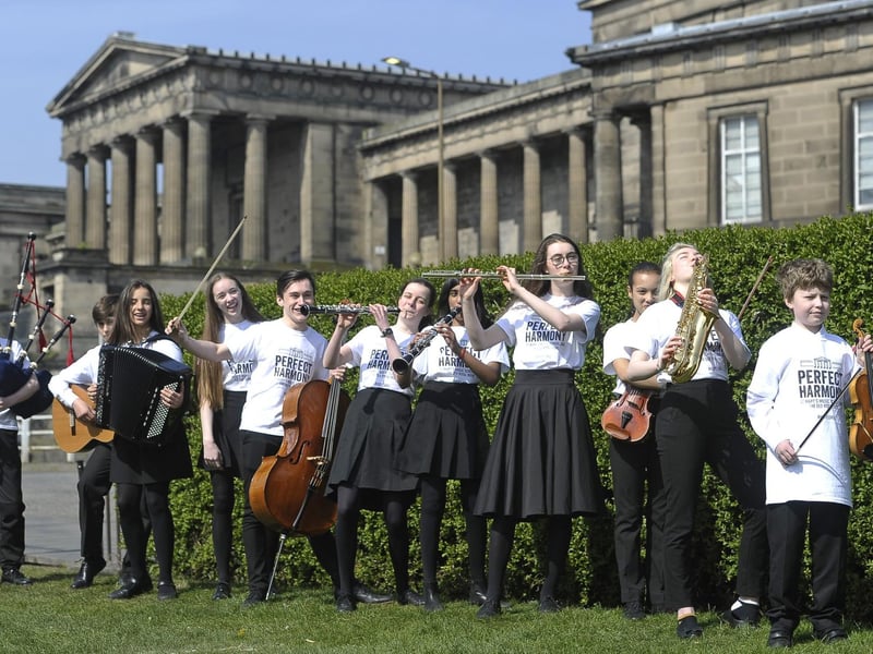 Thomas Hamilton's neoclassical masterpiece was completed in 1829 on the southern face of Calton Hill and fully merits its lofty position. Although no longer a school, a campaign to prevent the vacant building from being transformed into a hotel and instead become a new national music school continues to make its voice heard.