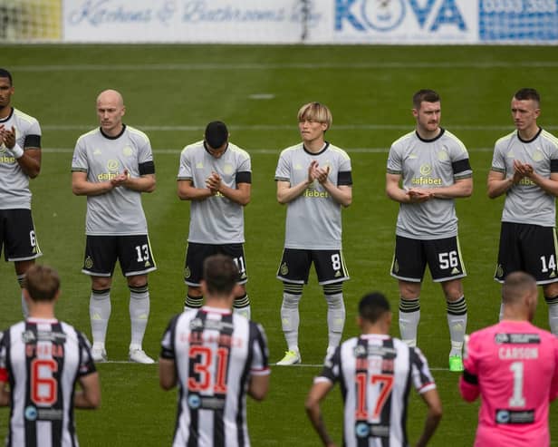 How the players rated in the Premiership clash between St Mirren and Celtic.  (Photo by Craig Williamson / SNS Group)