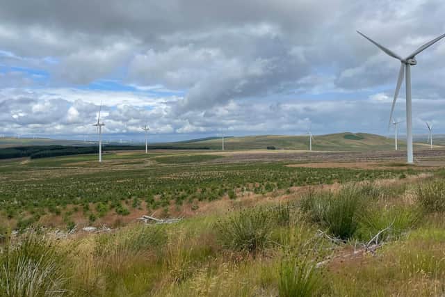 Greencoat through the Greencoat UK Wind fund has interests in a number of Scottish wind farm assets.