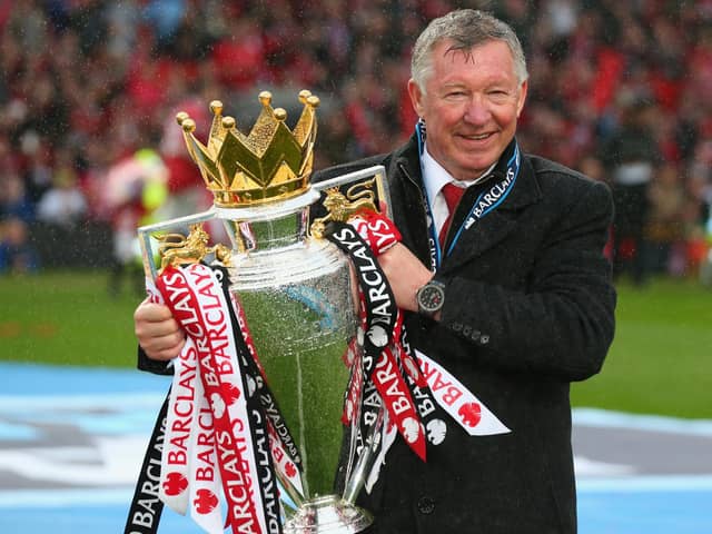 Sir Alex Ferguson landed 38 major trophies overall during his sparkling 27-year tenure at Manchester United.