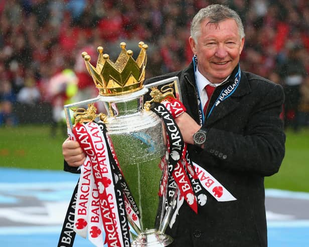 Sir Alex Ferguson landed 38 major trophies overall during his sparkling 27-year tenure at Manchester United.