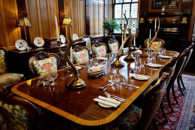 Guests can book out the Royal Waiting Room for private dining.