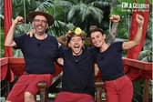 I'm A Celebrity Rev Richard Coles, Danny Jones, and Coleen Rooney/ITV