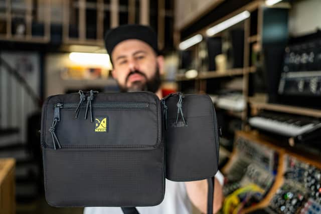 Co-founder Christopher Robertson says: 'I wanted to create a unique product that blends functionality with fashion.' Picture: contributed.