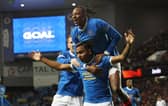 Rangers' duo Alfredo Morelos and Joe Aribo have reported transfer interest. (Photo by Alan Harvey / SNS Group)