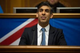 Prime Minister Rishi Sunak. Image: Andrii Nesterenko/Getty Images.