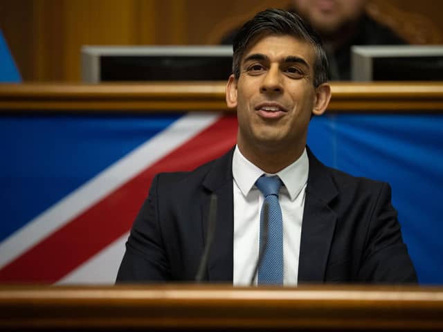 Prime Minister Rishi Sunak. Image: Andrii Nesterenko/Getty Images.