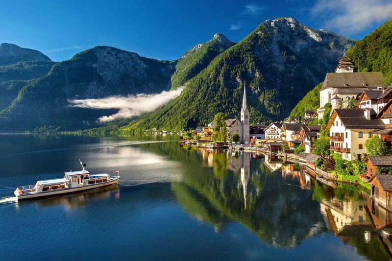 With places like this to take the dog for a walk it's maybe no surprise that Austria makes the top ten.