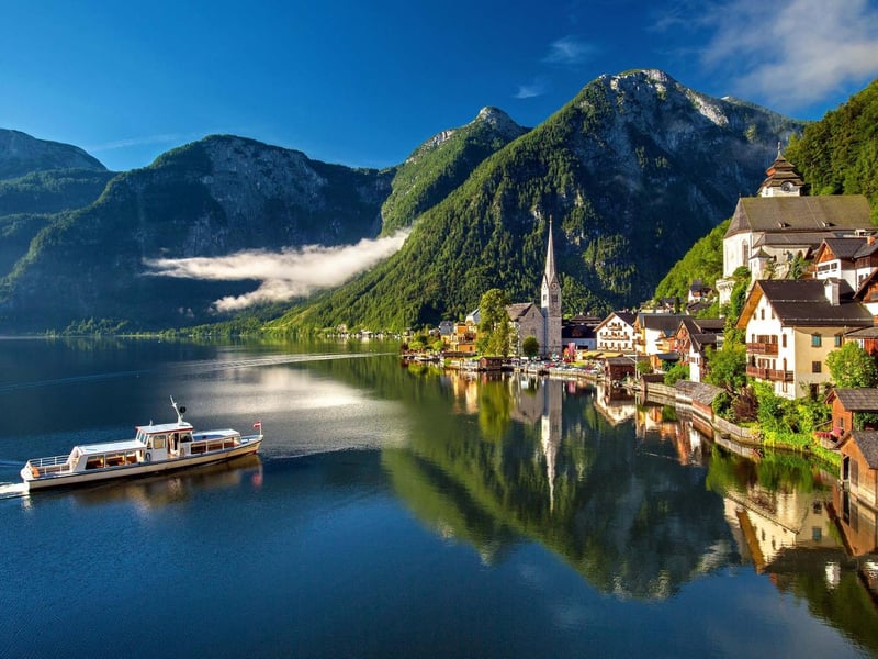 With places like this to take the dog for a walk it's maybe no surprise that Austria makes the top ten.
