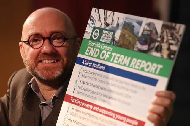 Scottish Green Party co-leader Patrick Harvie was on the campaign trail in Edinburgh when he spoke to The Scotsman