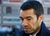 Rangers have decided to sack manager Giovanni van Bronckhorst. (Photo by Rob Casey / SNS Group)
