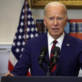 President Joe Biden should use his influence to bring about a ceasefire in Gaza, says reader (Picture: Alex Wong/Getty Images)