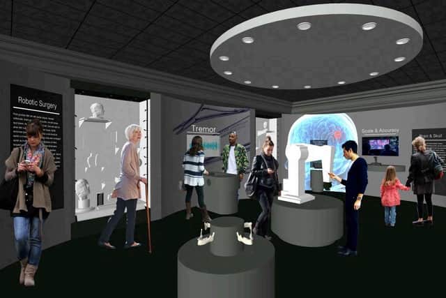 The new robotics exhibition galleries are hoped to be open by June of this year.