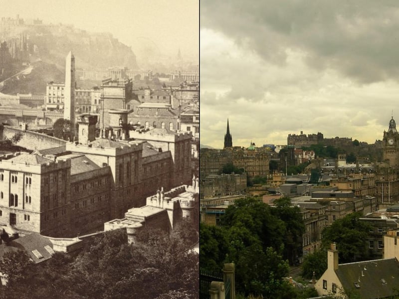 Calton Hill is one of Edinburgh's most famous landmarks for its collection of historical architecture, one being the National Monument which is inspired by the Parthenon in Athens.