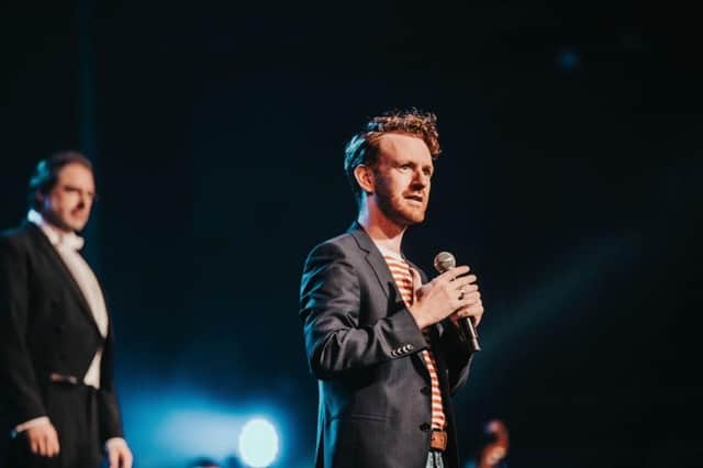 Harry Potter star Chris Rankin in action