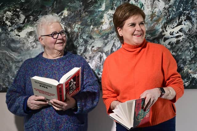 Nicola Sturgeon and Val McDermid will be doing one of their popular two-handers at the St Andrew’s Book Festival in London