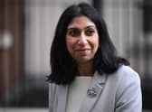 Attorney General Suella Braverman leaves 10 Downing Street following a Cabinet meeting. Picture: Leon Neal/Getty Images
