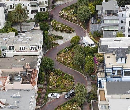 Lombard Street in San Francisco. Picture: Cmichel67/Wikimedia Commons