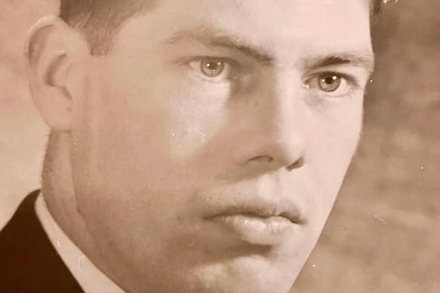 Sandy Veitch as a young man