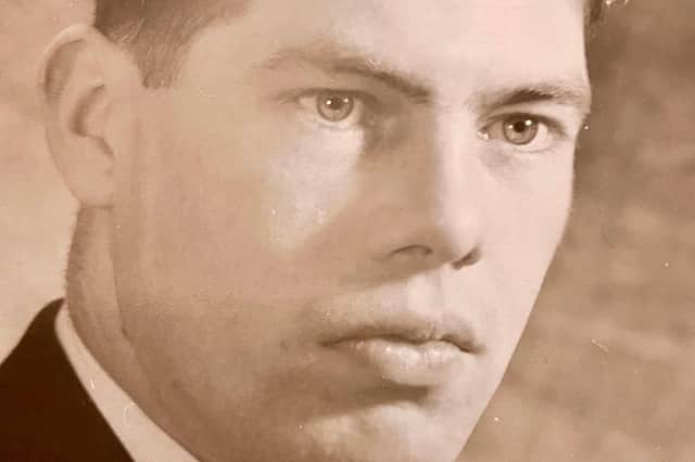 Sandy Veitch as a young man